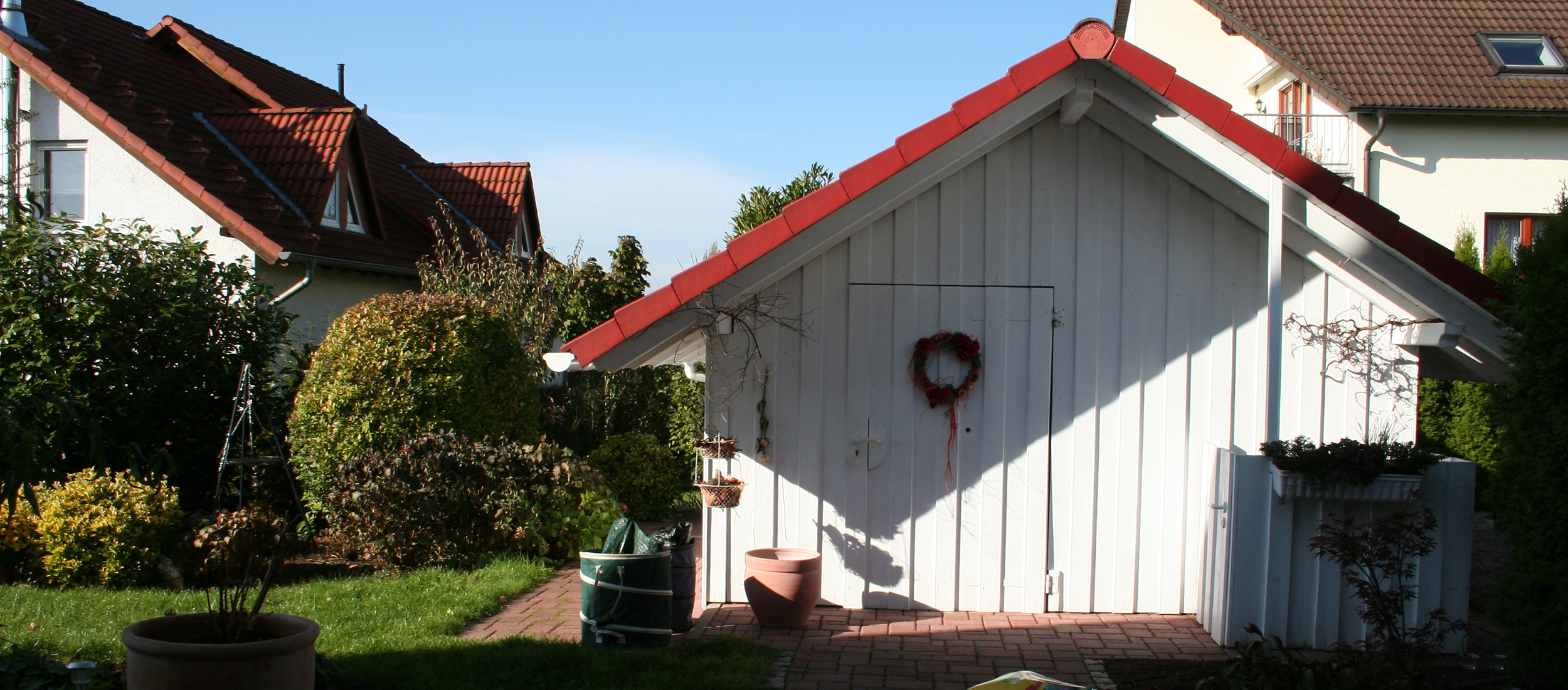 Kleiner Holzschuppen 